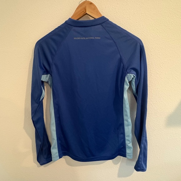 Golden Gate National Parks Conservation quarter zip blue run jacket - Picture 5 of 6